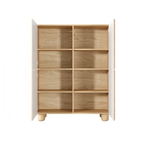 Komoda 100 cm 4-drzwiowa LUGO dąb vicenza